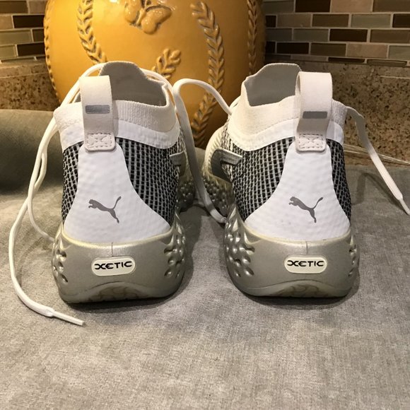 Puma Shoes Puma Calibrate Runner Xetic Grey White Running Shoes